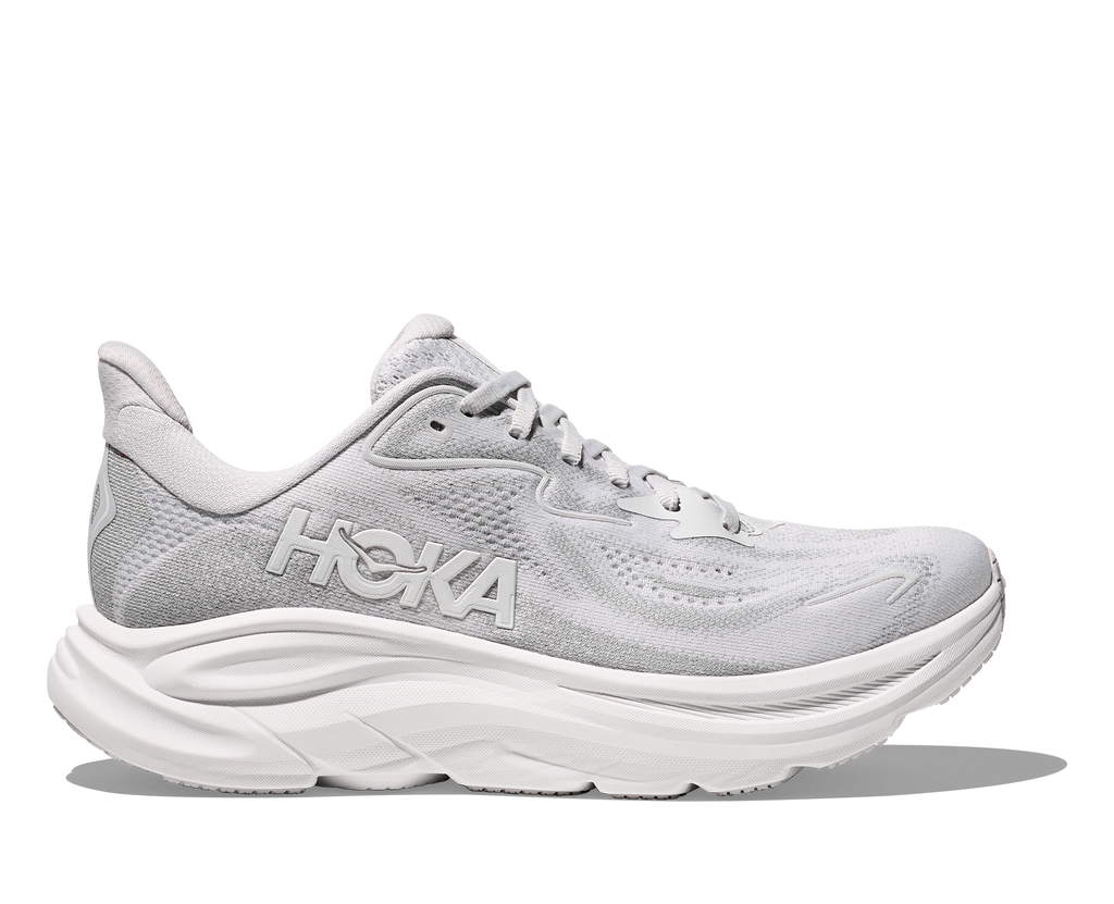 Hoka Women's Clifton 10 WIDE (CRDS - Cosmic Grey/Stardust)