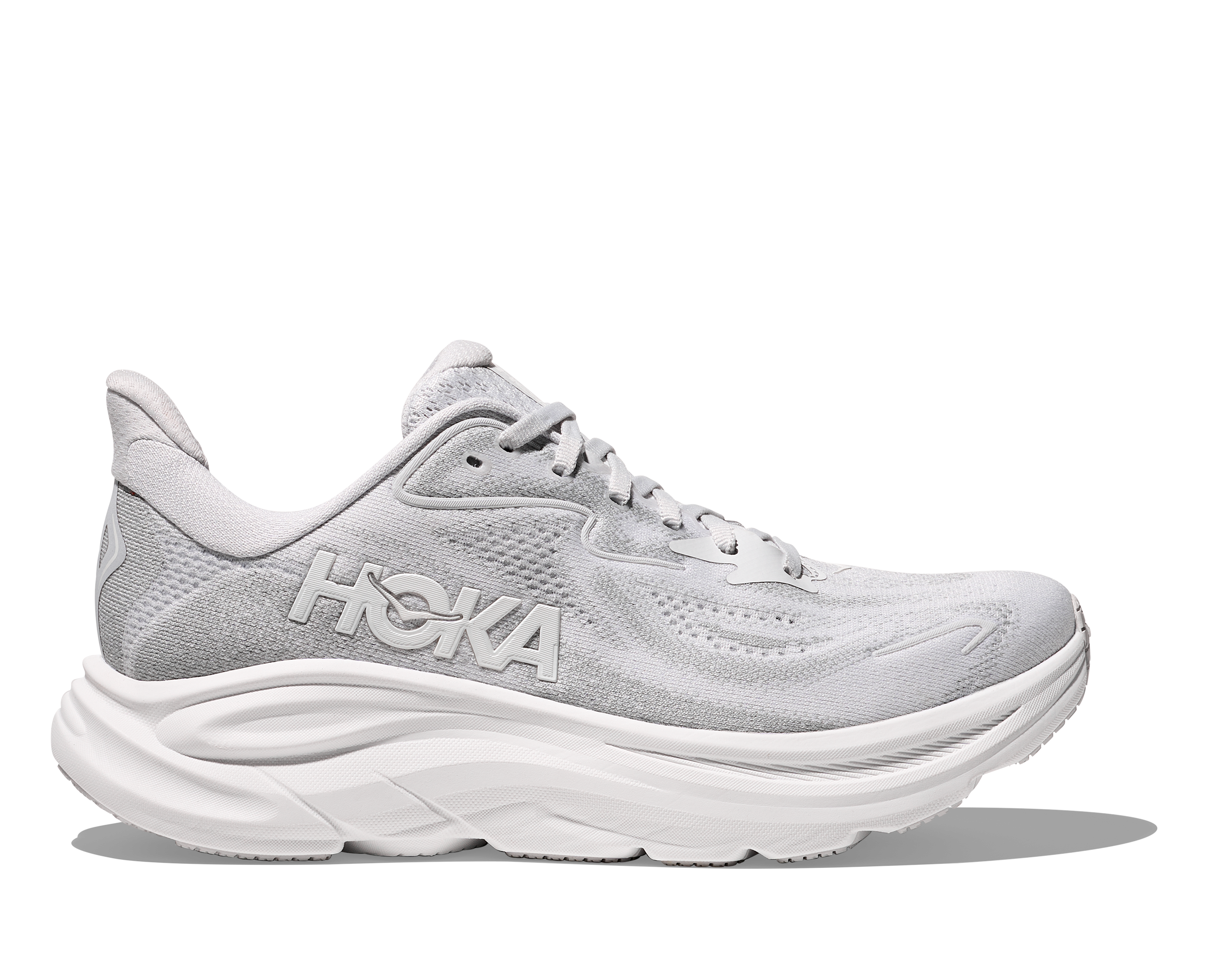 Hoka Women's Clifton 10 WIDE (CRDS - Cosmic Grey/Stardust)