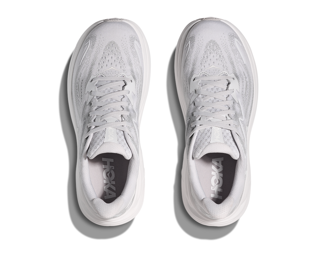 Hoka Women's Clifton 10 WIDE (CRDS - Cosmic Grey/Stardust)