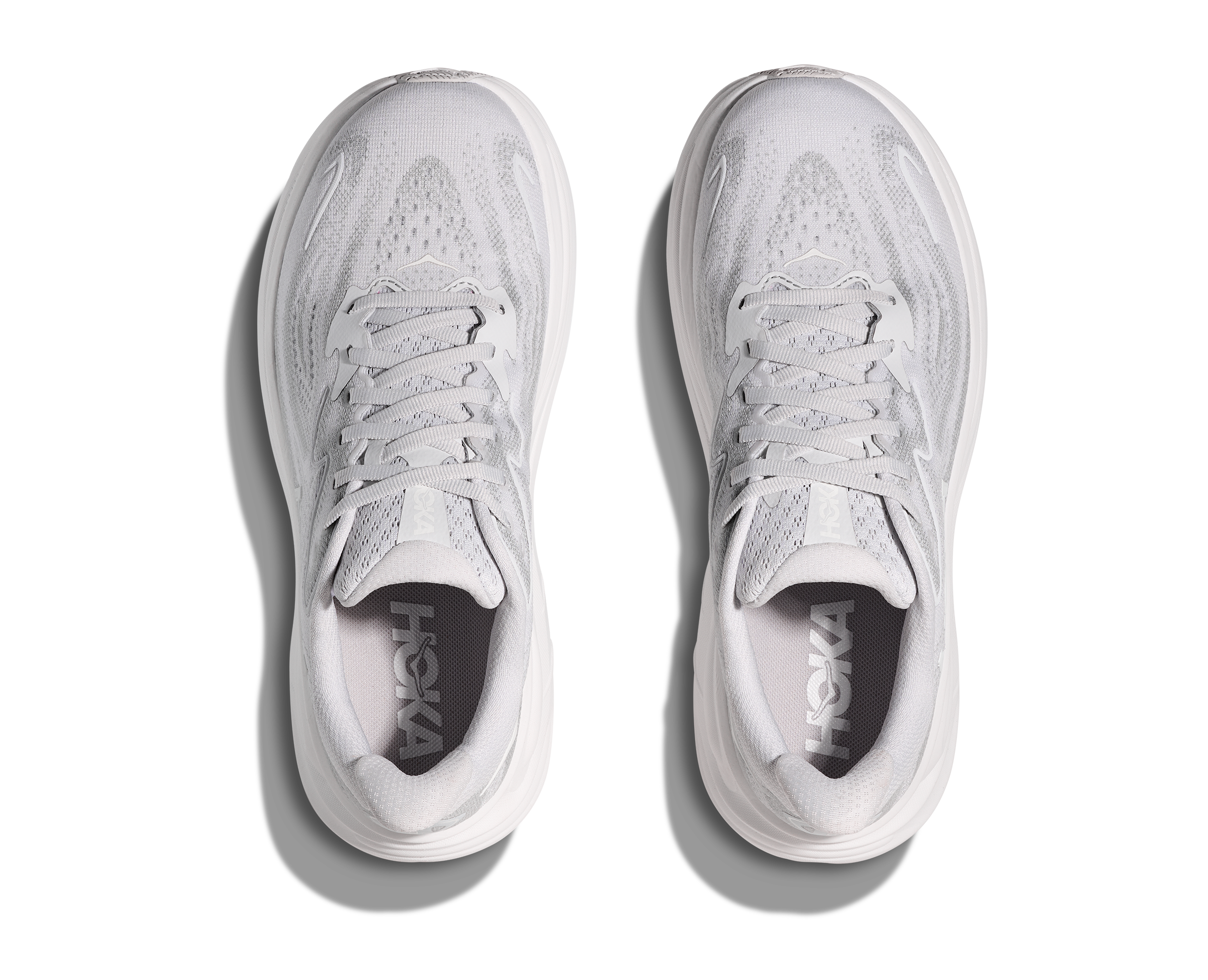 Hoka Women's Clifton 10 WIDE (CRDS - Cosmic Grey/Stardust)