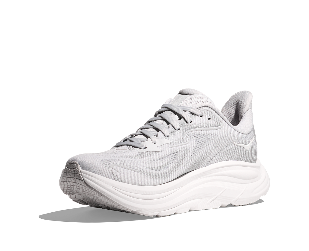 Hoka Women's Clifton 10 WIDE (CRDS - Cosmic Grey/Stardust)