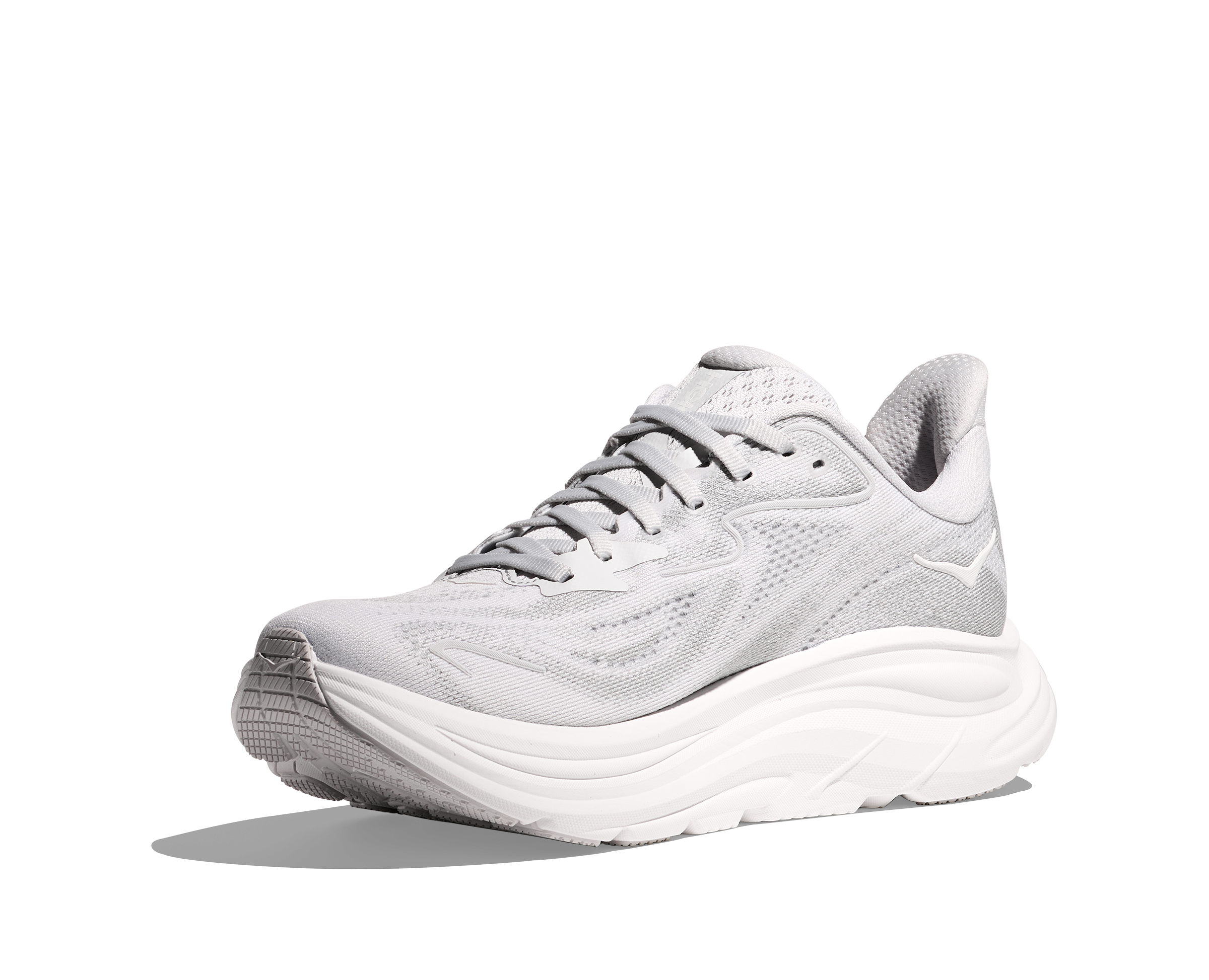 Hoka Women's Clifton 10 WIDE (CRDS - Cosmic Grey/Stardust)
