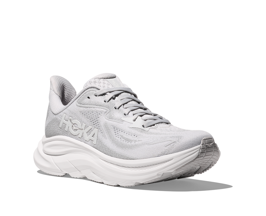 Hoka Women's Clifton 10 WIDE (CRDS - Cosmic Grey/Stardust)