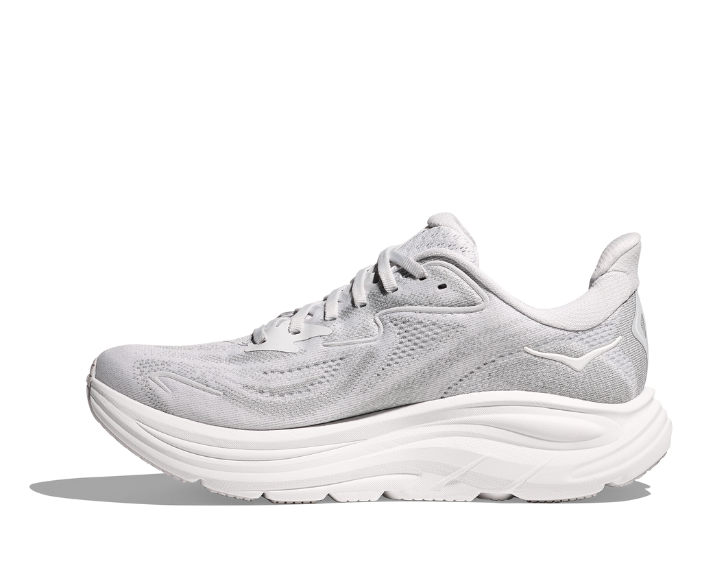 Hoka Women's Clifton 10 WIDE (CRDS - Cosmic Grey/Stardust)
