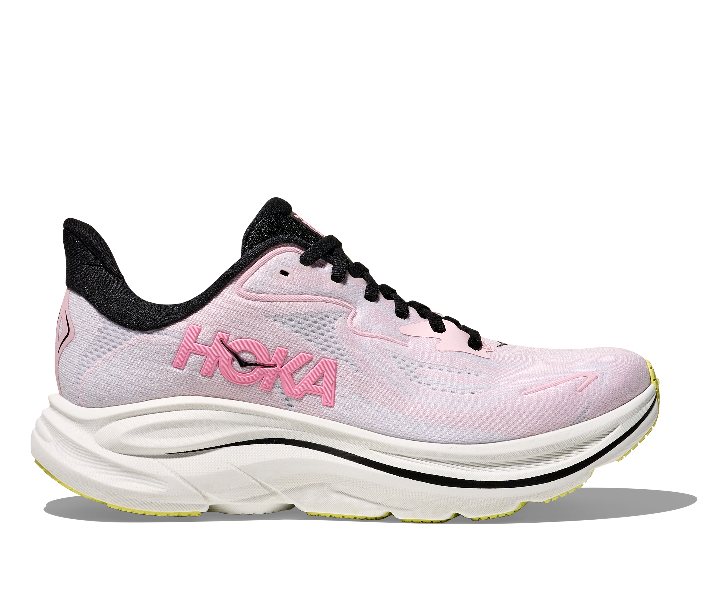 Hoka Women's Clifton 10 WIDE (CTNS - Carnation/Starlight Glow)