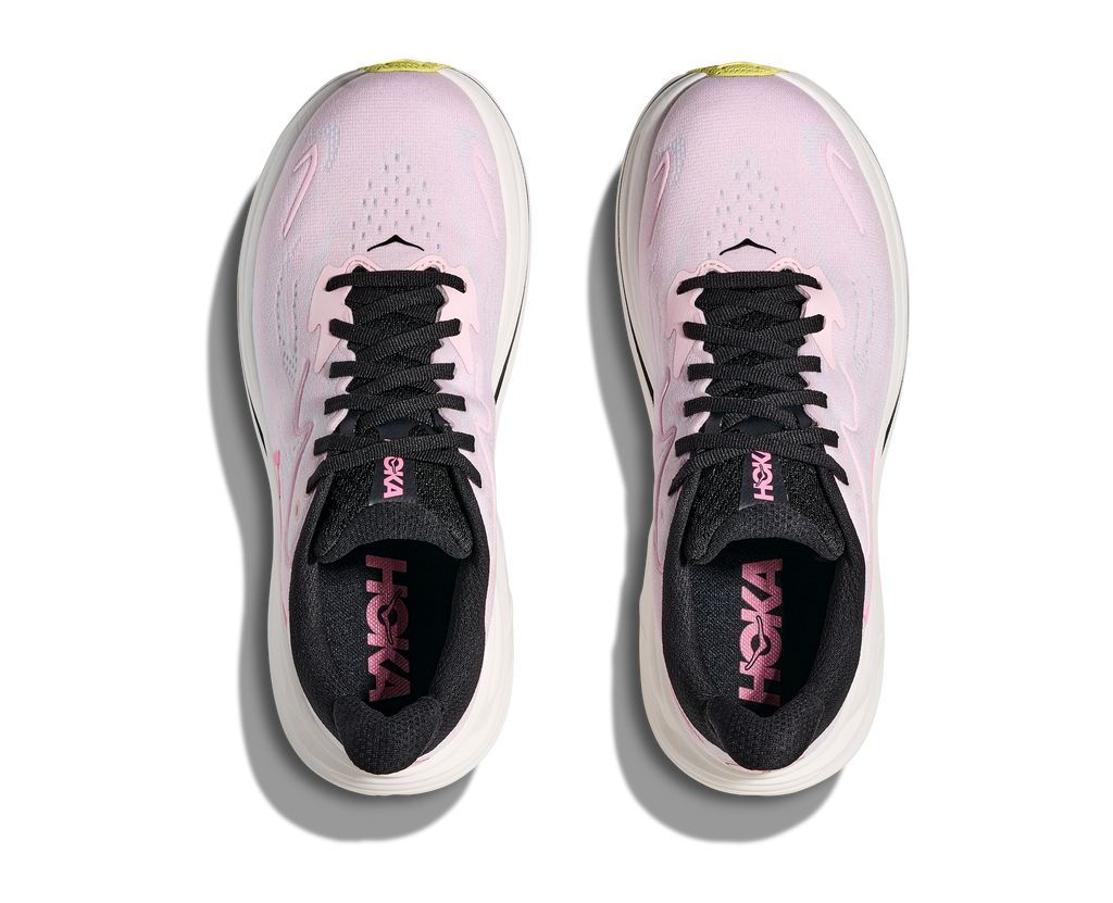 Hoka Women's Clifton 10 WIDE (CTNS - Carnation/Starlight Glow)
