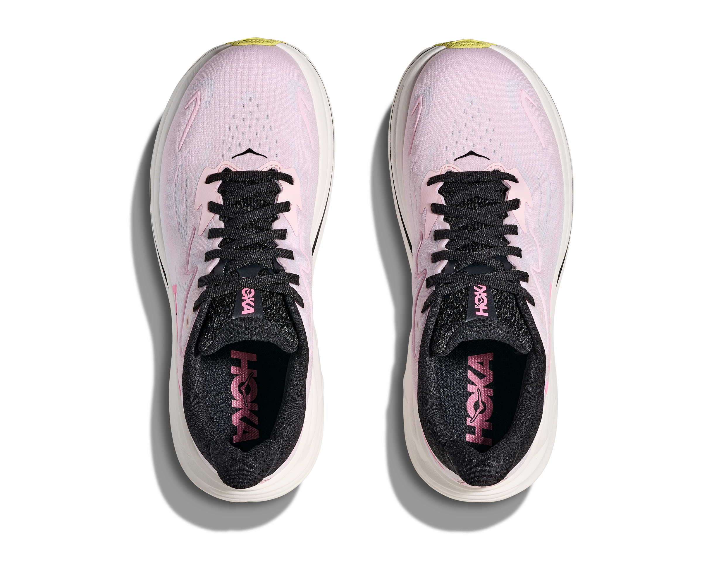 Hoka Women's Clifton 10 WIDE (CTNS - Carnation/Starlight Glow)