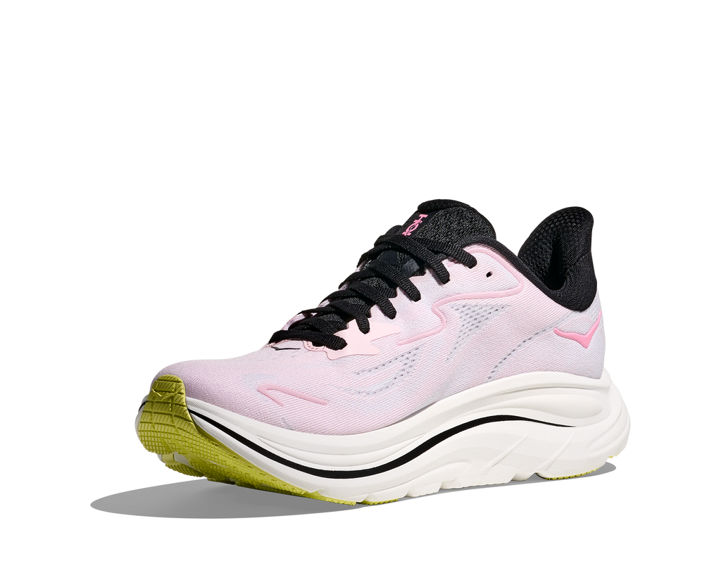 Hoka Women's Clifton 10 WIDE (CTNS - Carnation/Starlight Glow)