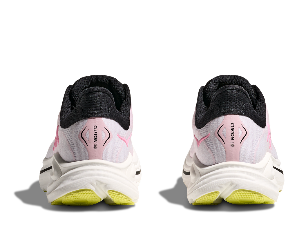 Hoka Women's Clifton 10 WIDE (CTNS - Carnation/Starlight Glow)