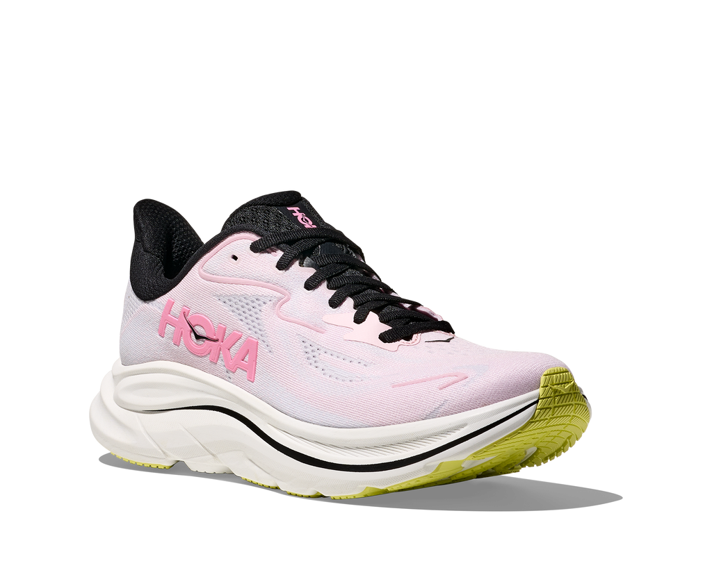 Hoka Women's Clifton 10 WIDE (CTNS - Carnation/Starlight Glow)