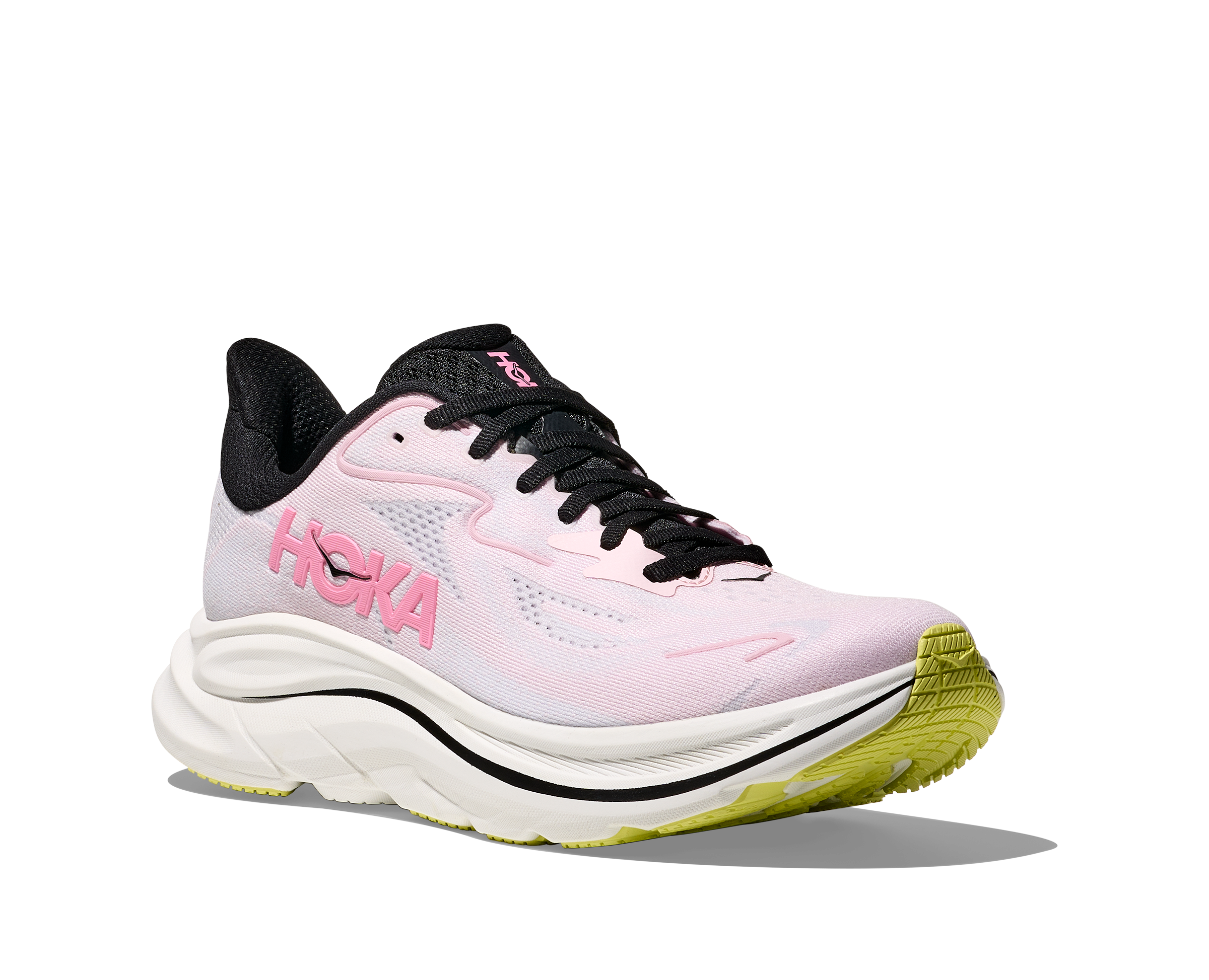 Hoka Women's Clifton 10 WIDE (CTNS - Carnation/Starlight Glow)