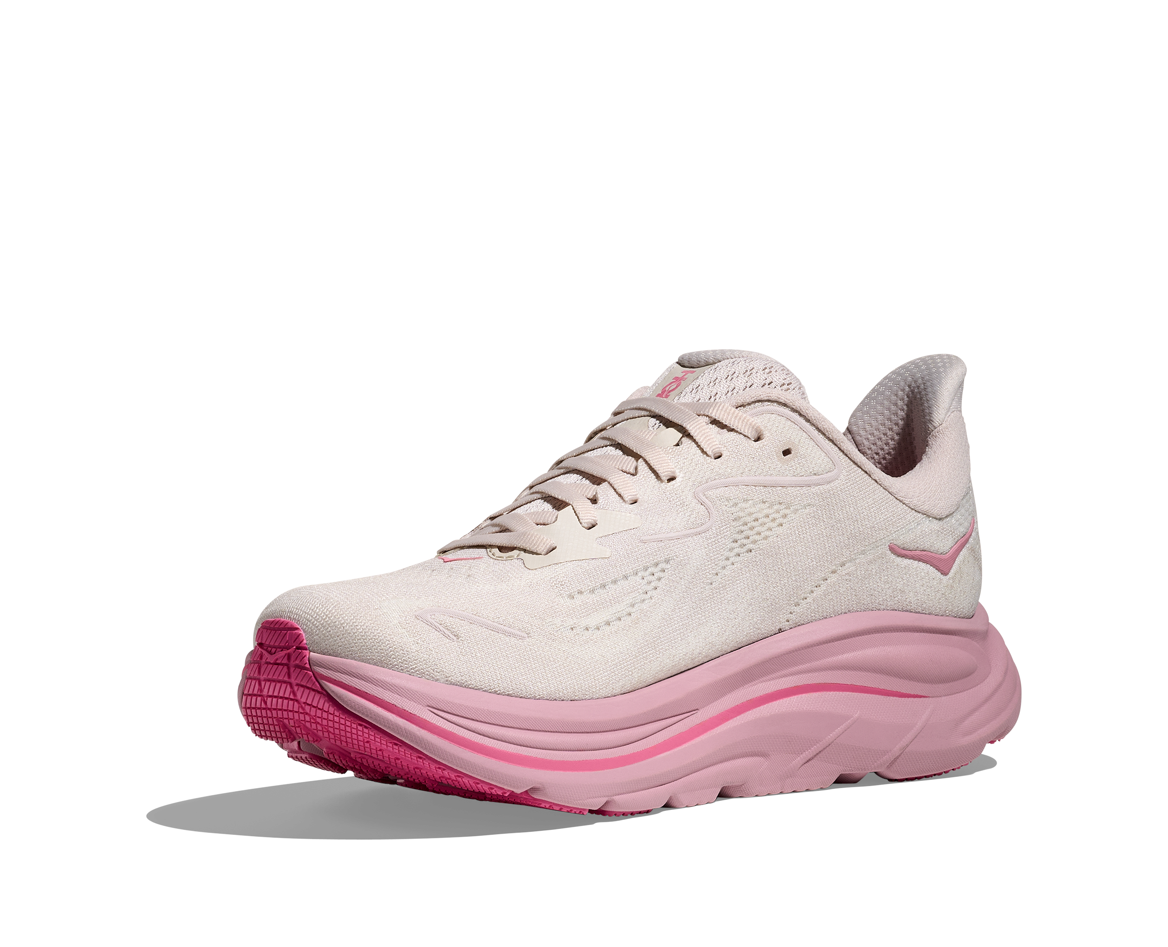 Hoka Women's Clifton 10 (RMD - Rose Cream/Dried Rose)