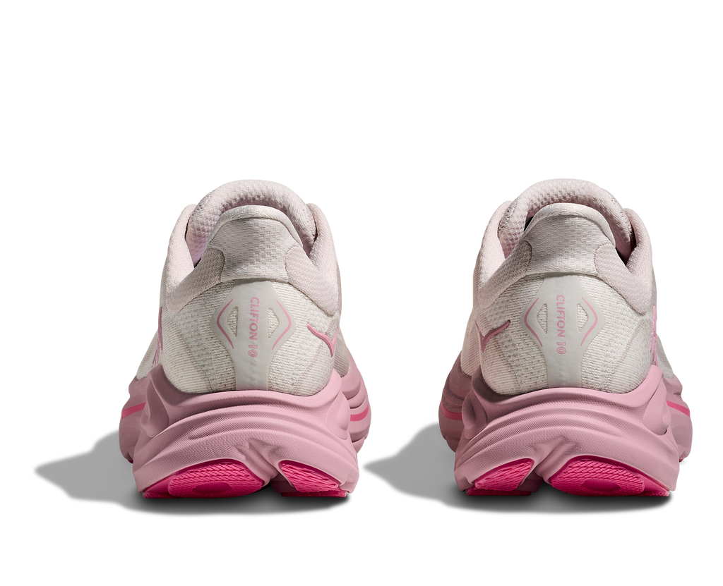 Hoka Women's Clifton 10 (RMD - Rose Cream/Dried Rose)