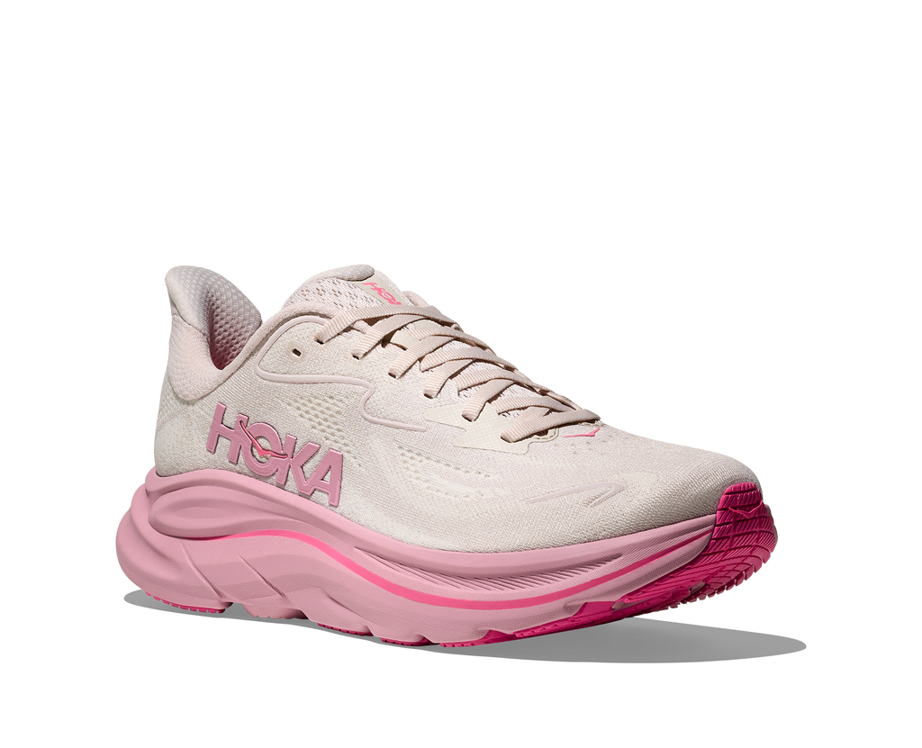 Hoka Women's Clifton 10 (RMD - Rose Cream/Dried Rose)