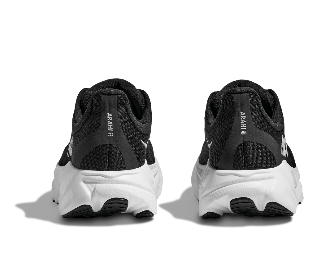 Hoka Men's Arahi 8 WIDE (BWHT - Black/White)
