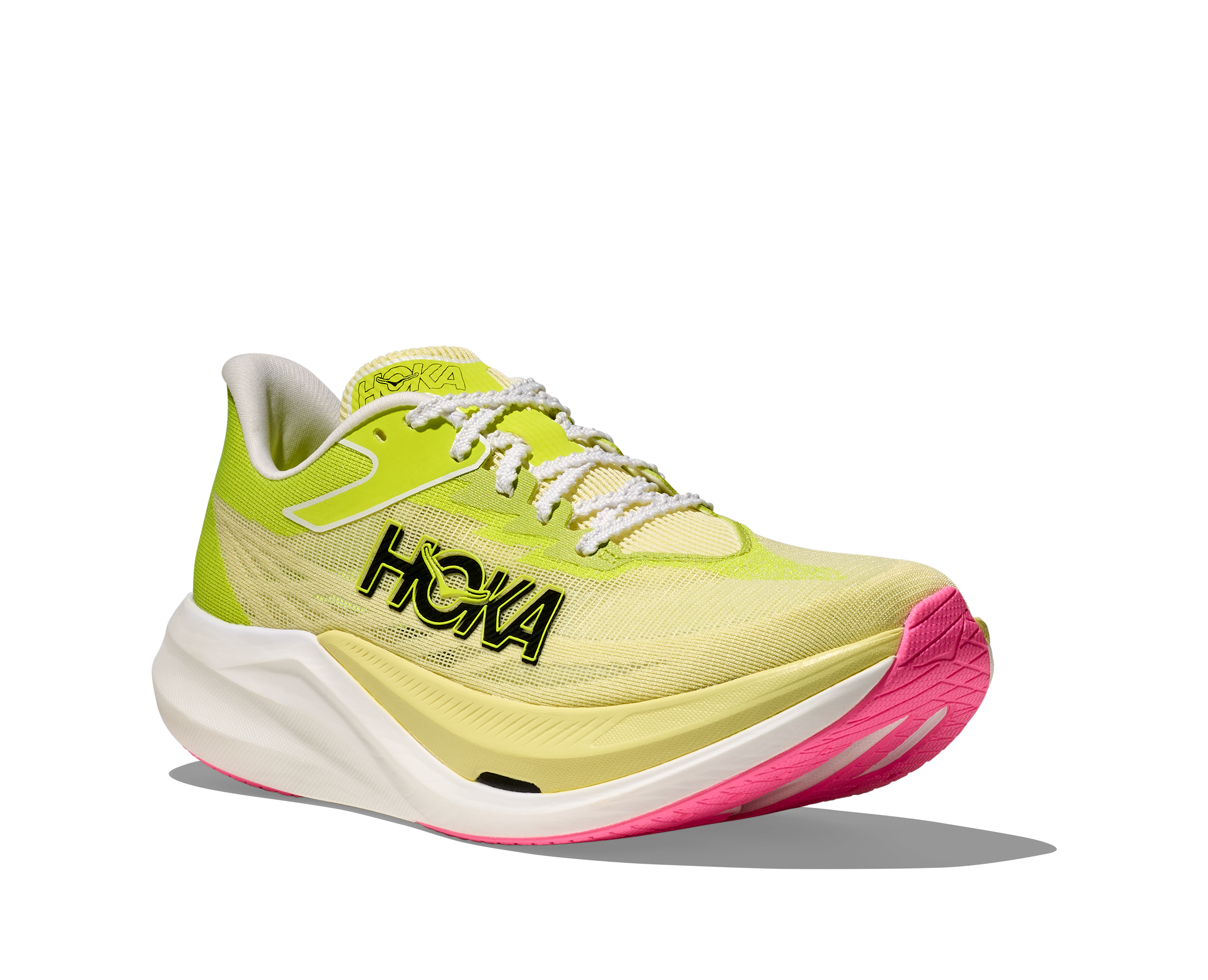  Unisex Rocket X 3 (SNLG - Sunlight/Neon Hoka Citrus)