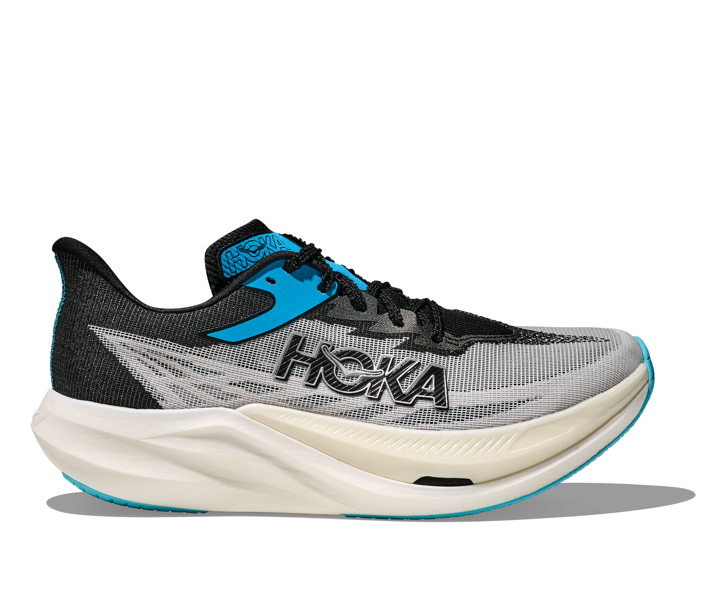 Hoka Unisex Rocket X 3 (WBLC - White/Black)