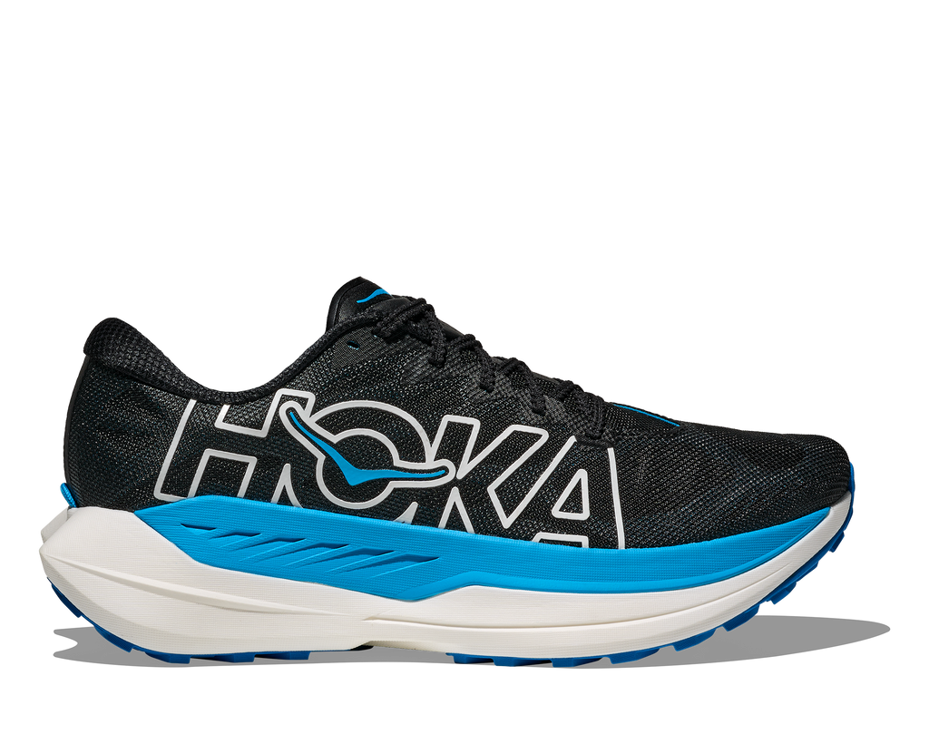 Hoka Men's Rocket X Trail (BKSK - Black/Skyward Blue)