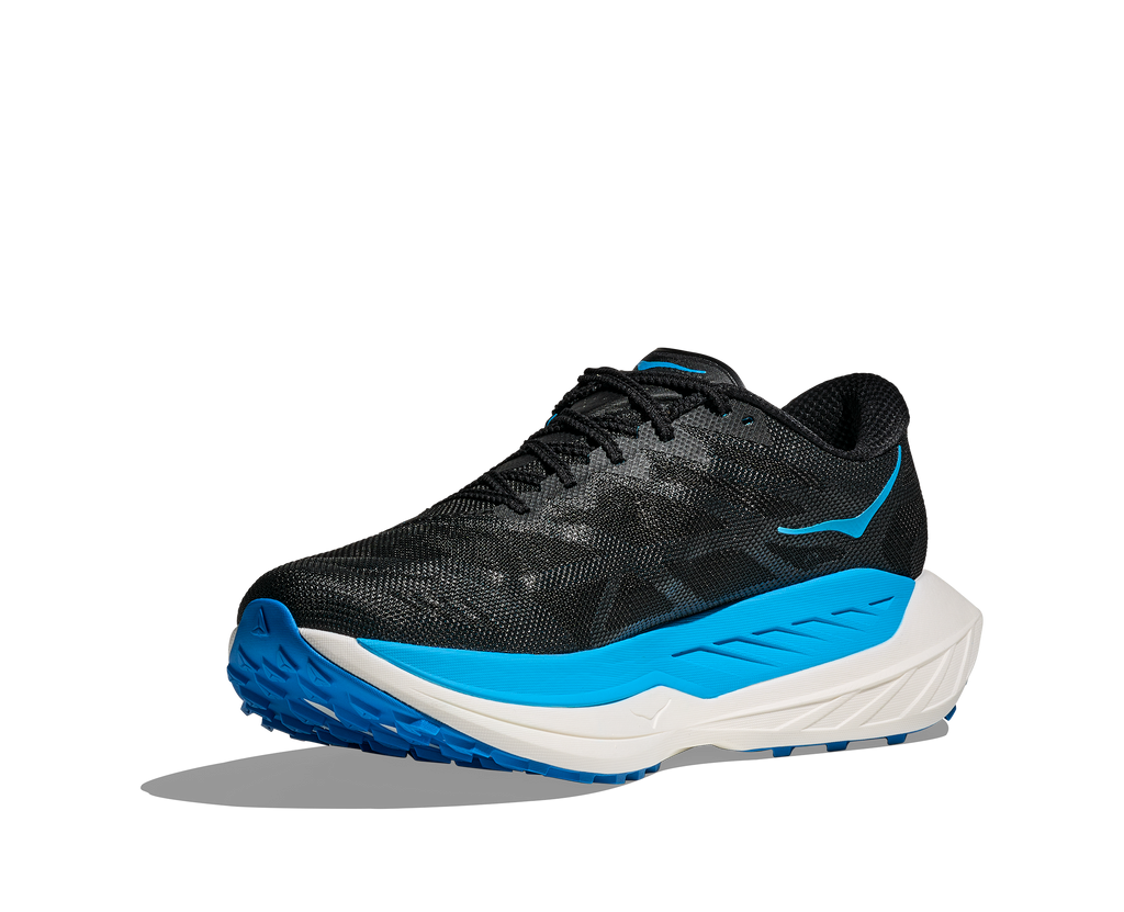 Hoka Women's Rocket X Trail (BKSK - Black/Skyward Blue)