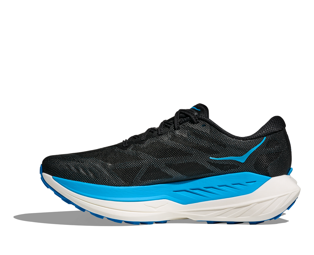 Hoka Women's Rocket X Trail (BKSK - Black/Skyward Blue)