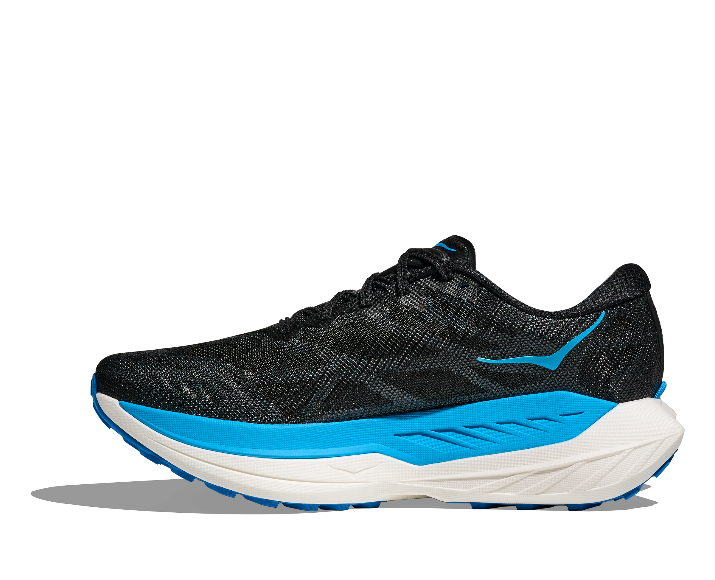 Hoka Women's Rocket X Trail (BKSK - Black/Skyward Blue)