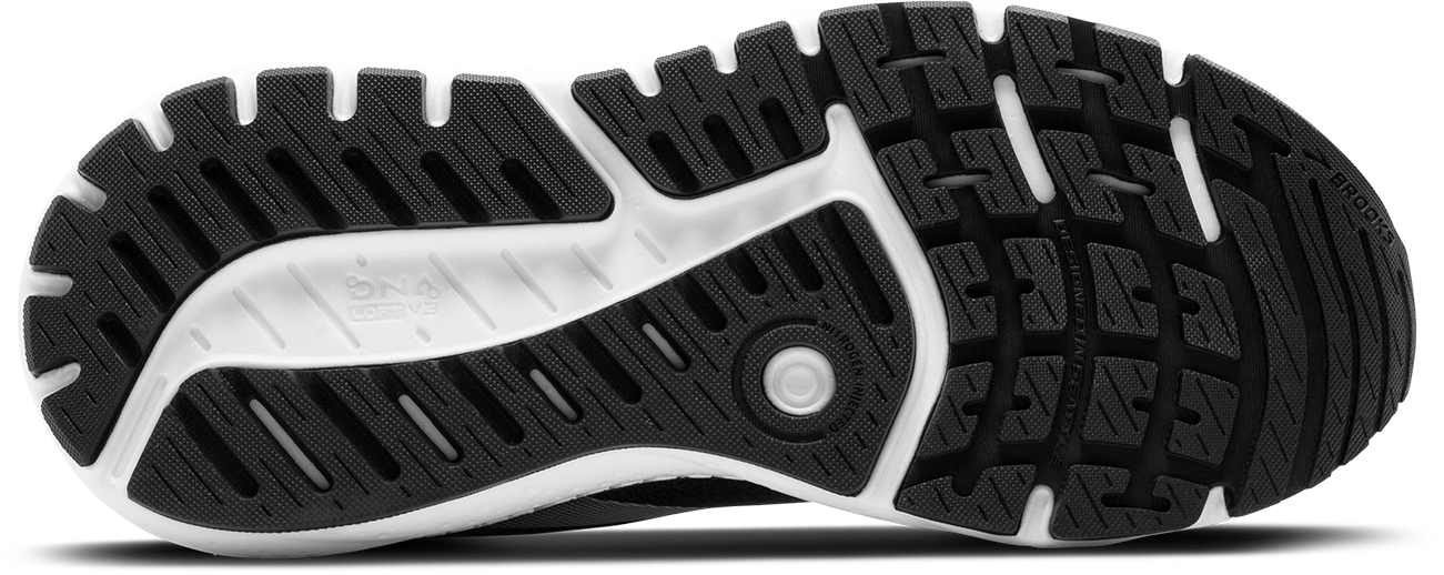 BROOKS Women's Ariel GTS 24 WIDE (016 - Ebony/Black/White)