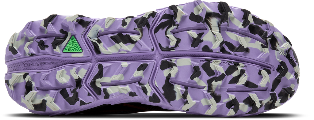 BROOKS Women's Cascadia 18 (048 - Ebony/Sweet Lavender/Copper)