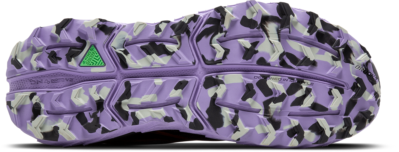 BROOKS Women's Cascadia 18 (048 - Ebony/Sweet Lavender/Copper)