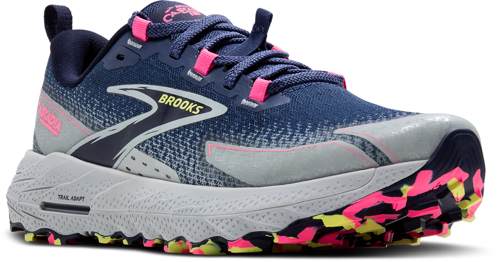 BROOKS Women's Cascadia 18 (476 - Oceana/Pearl Blue/Pink)