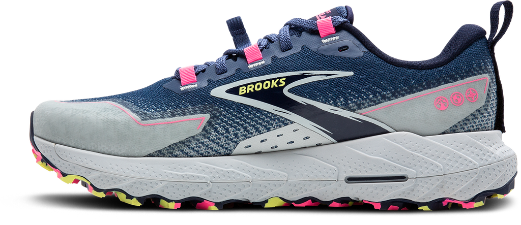BROOKS Women's Cascadia 18 (476 - Oceana/Pearl Blue/Pink)