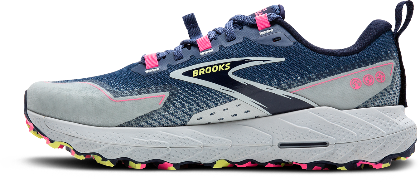 BROOKS Women's Cascadia 18 (476 - Oceana/Pearl Blue/Pink)