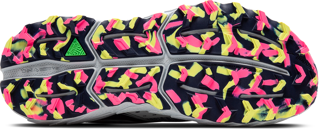 BROOKS Women's Cascadia 18 (476 - Oceana/Pearl Blue/Pink)