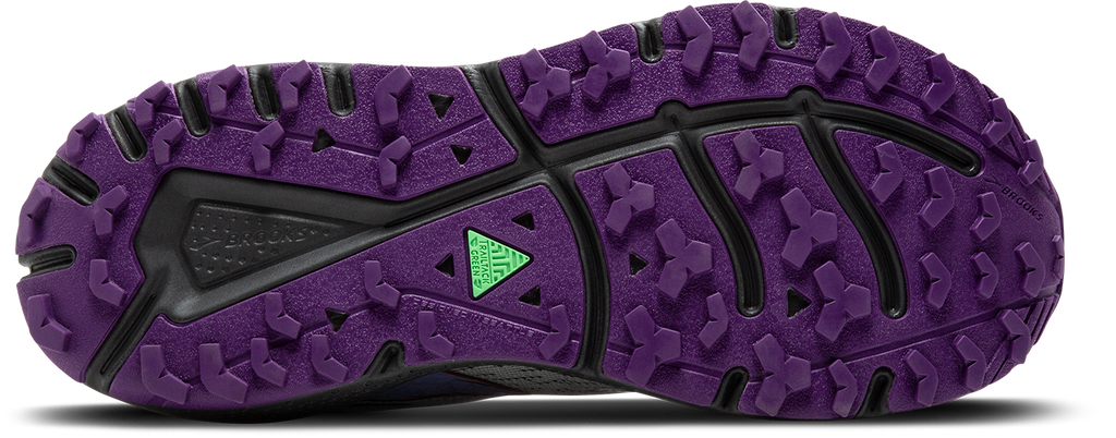 BROOKS Women's Divide 5 (080 - Mercury/Ebony/Sweet Lavender)