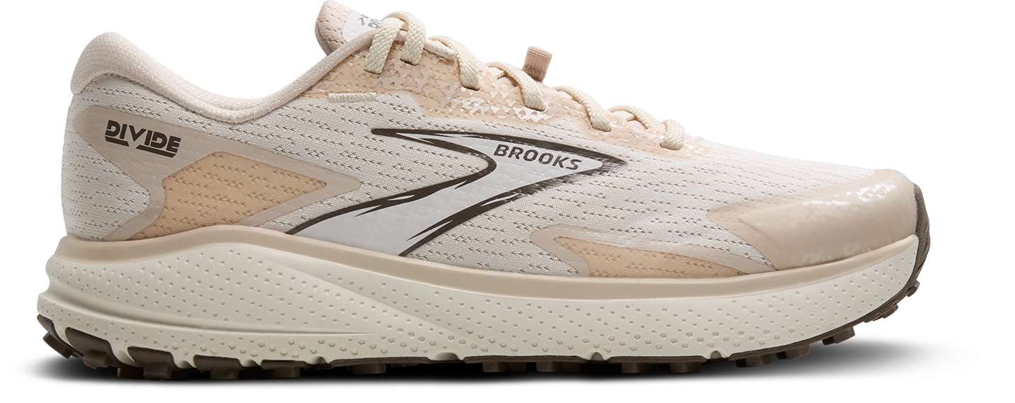 BROOKS Women's Divide 5 (151 - Coconut/Almond Peach/Falcon)