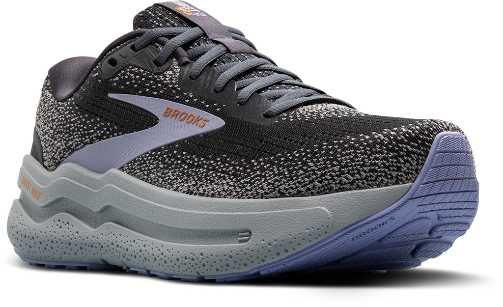 BROOKS Women's Ghost Max 2 (005 - Ebony/Sweet Lavender/Alloy)