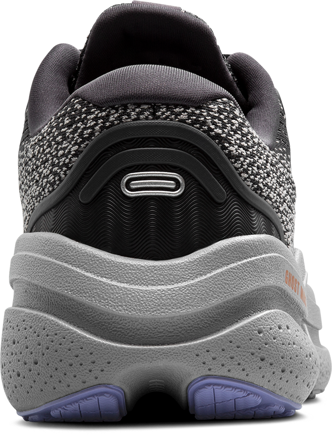 BROOKS Women's Ghost Max 2 (005 - Ebony/Sweet Lavender/Alloy)