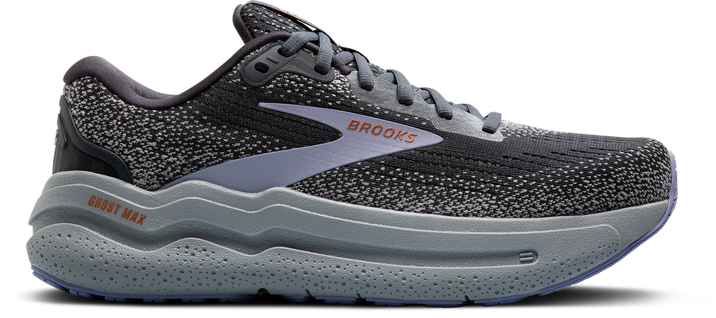 BROOKS Women's Ghost Max 2 (005 - Ebony/Sweet Lavender/Alloy)
