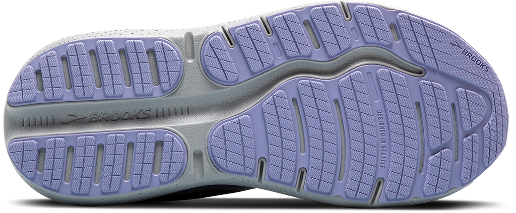 BROOKS Women's Ghost Max 2 (005 - Ebony/Sweet Lavender/Alloy)