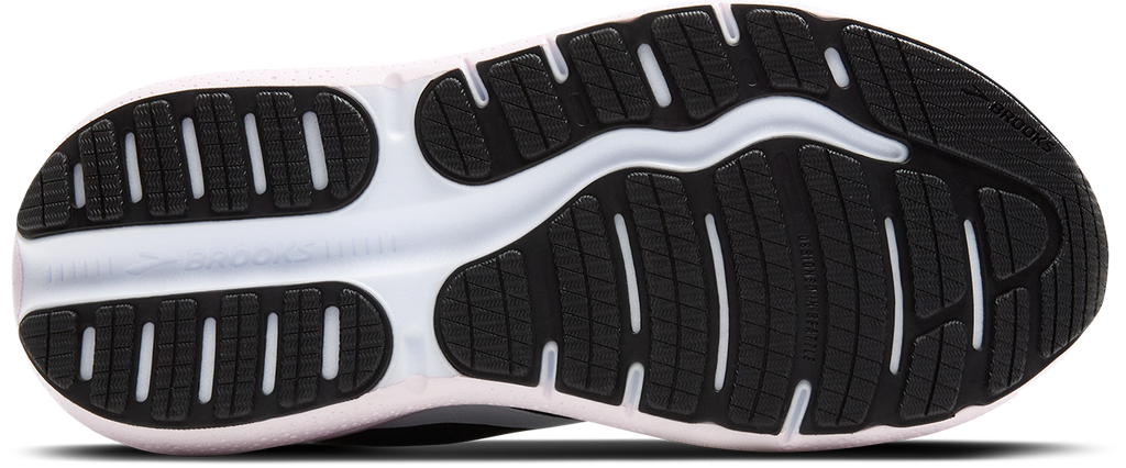 BROOKS Women's Ghost Max 2 (077 - Black/White/Orchid Ice)