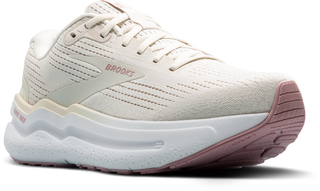 BROOKS Women's Ghost Max 2 (190 - Coconut Milk/Gray/Zephyr)