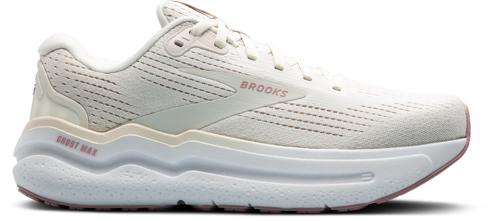 BROOKS Women's Ghost Max 2 (190 - Coconut Milk/Gray/Zephyr)