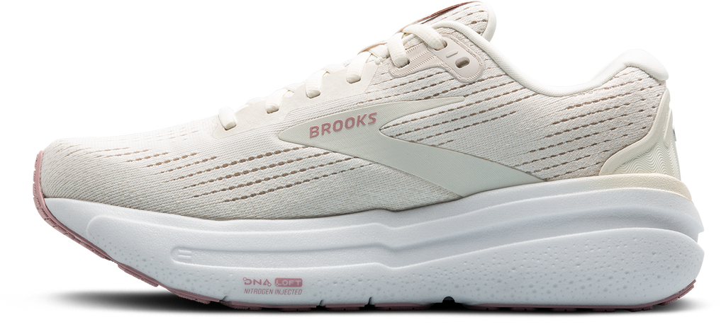 BROOKS Women's Ghost Max 2 (190 - Coconut Milk/Gray/Zephyr)