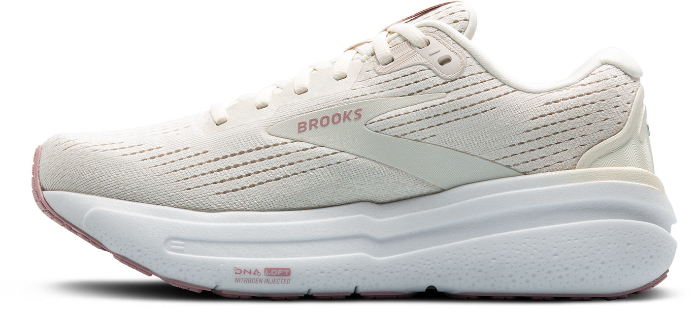 BROOKS Women's Ghost Max 2 (190 - Coconut Milk/Gray/Zephyr)
