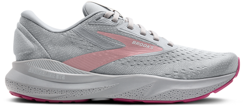BROOKS Women's Adrenaline GTS 24 WIDE (019 - Alloy/White/Zephyr)