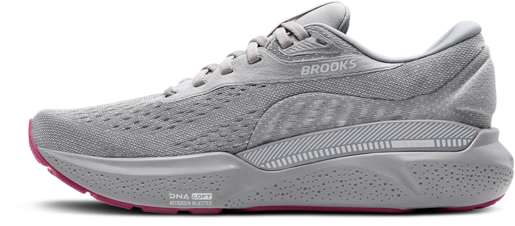 BROOKS Women's Adrenaline GTS 24 (019 - Alloy/White/Zephyr)