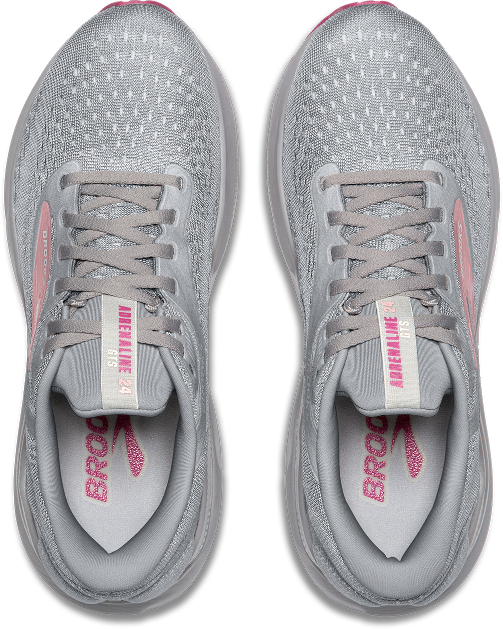 BROOKS Women's Adrenaline GTS 24 (019 - Alloy/White/Zephyr)