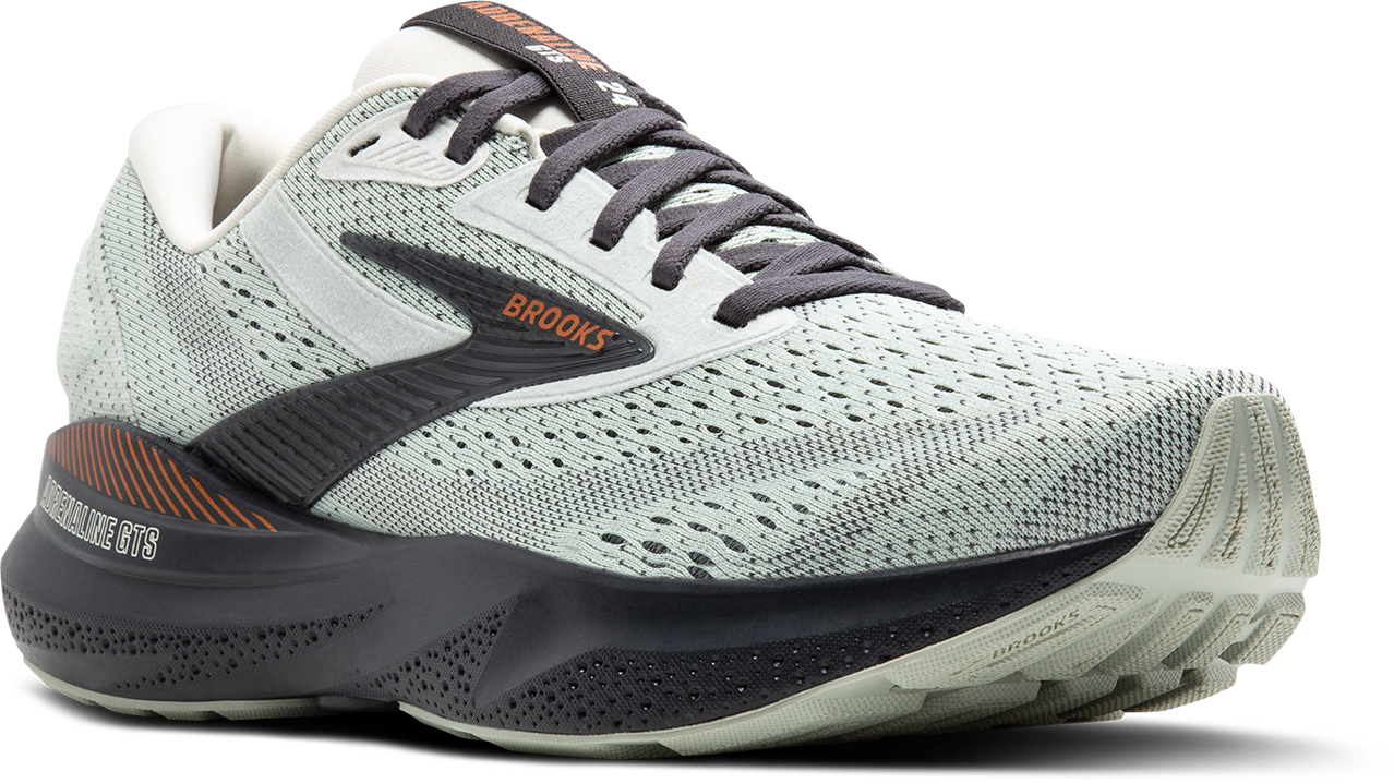 BROOKS Women's Adrenaline GTS 24 WIDE (030 - Mercury/Ebony/Copper)