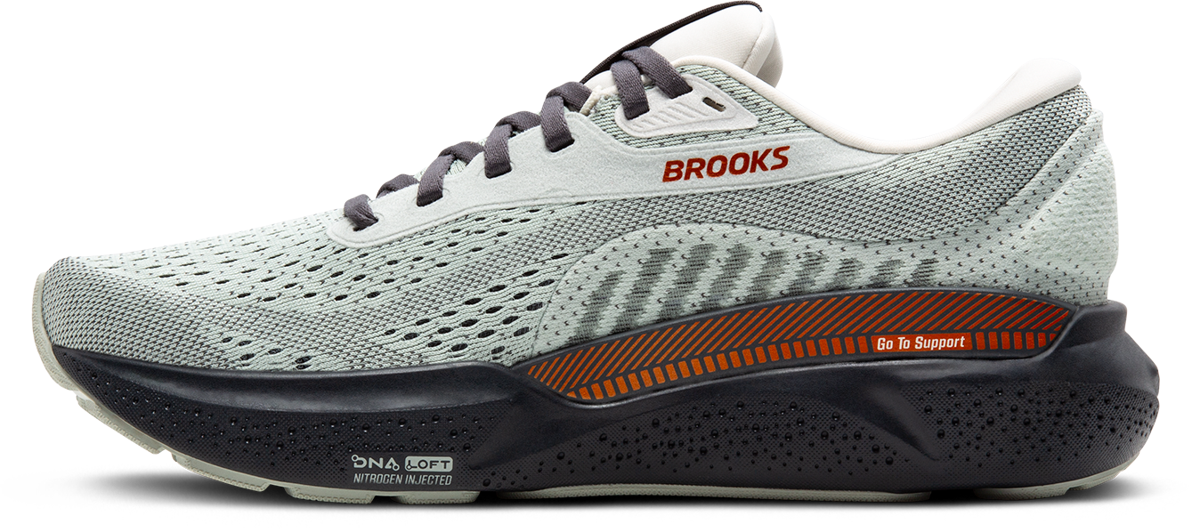 BROOKS Women's Adrenaline GTS 24 WIDE (030 - Mercury/Ebony/Copper)