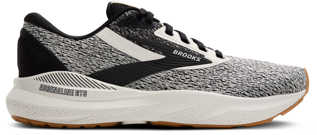 BROOKS Women's Adrenaline GTS 24 (132 - Coconut/Black/Biscuit)