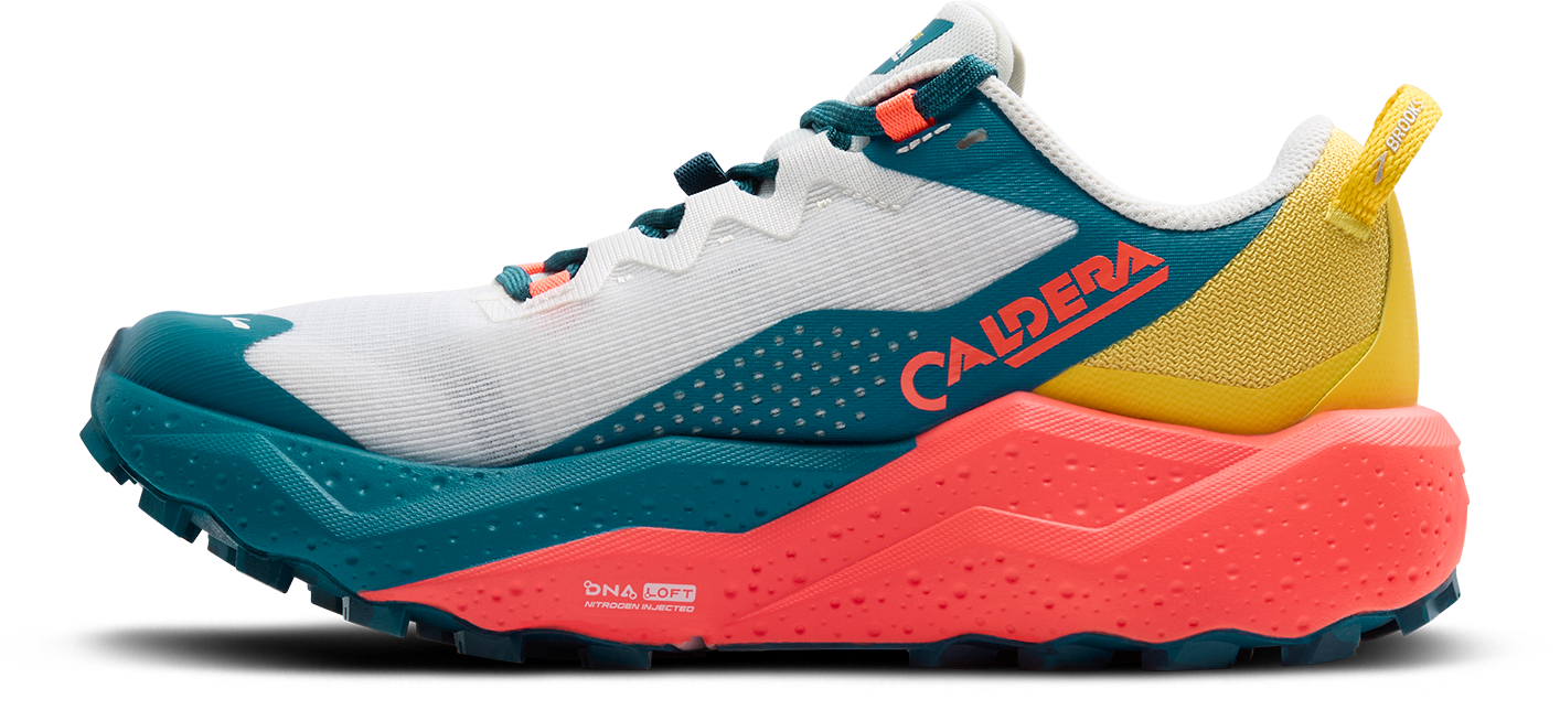 BROOKS Women's Caldera 8 (142 - Bit Of Blue/Quince/Flame)